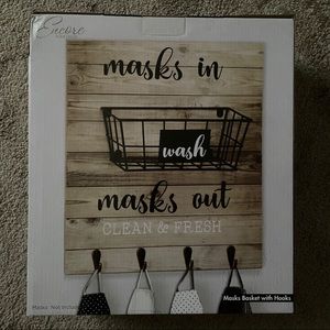 Mask Basket With Hooks